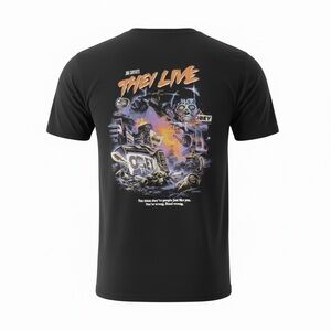 Obey Black 'They Live' Graphic Tee